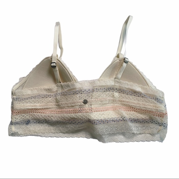 Lucky Brand Large bralette Bra Lace - Picture 2 of 4